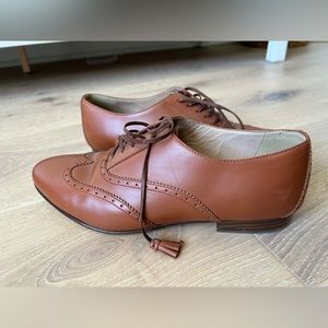 Leather J Crew loafers